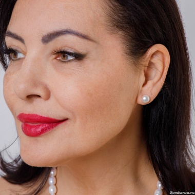 Пусеты Fiore Luna, Pearl Point